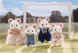 Calico Critters Milky Mouse Family