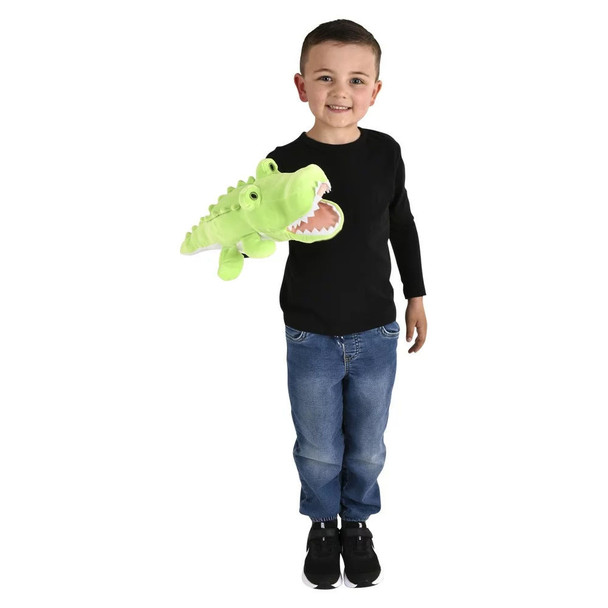 15in Earth Safe Alligator Puppet