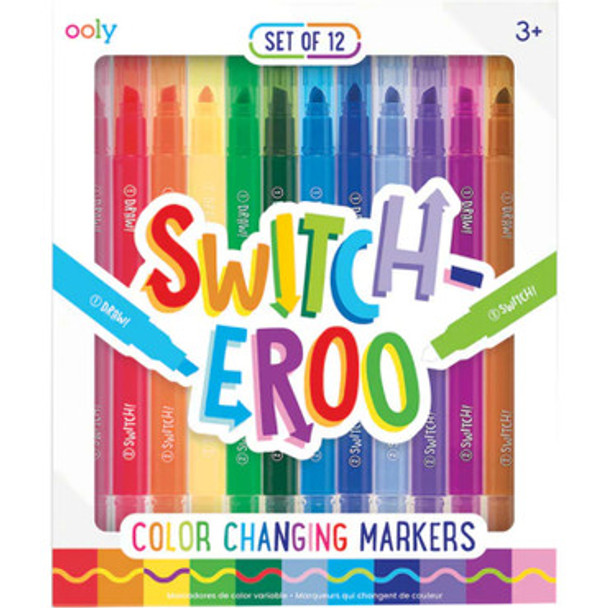 Switch-eroo Color Changing Marker Set