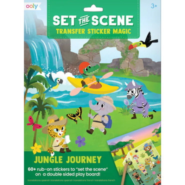 Set The Scene Transfer Stickers - Jungle Journey