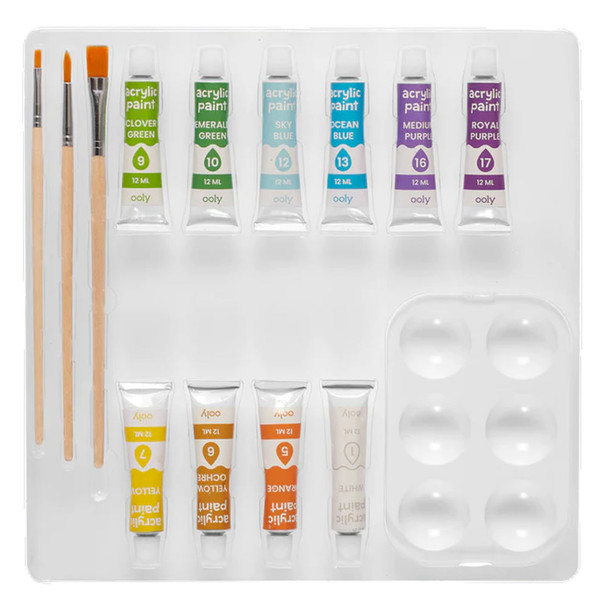 Colorific Canvas Paint by Number Kit - Fantastic Dragon