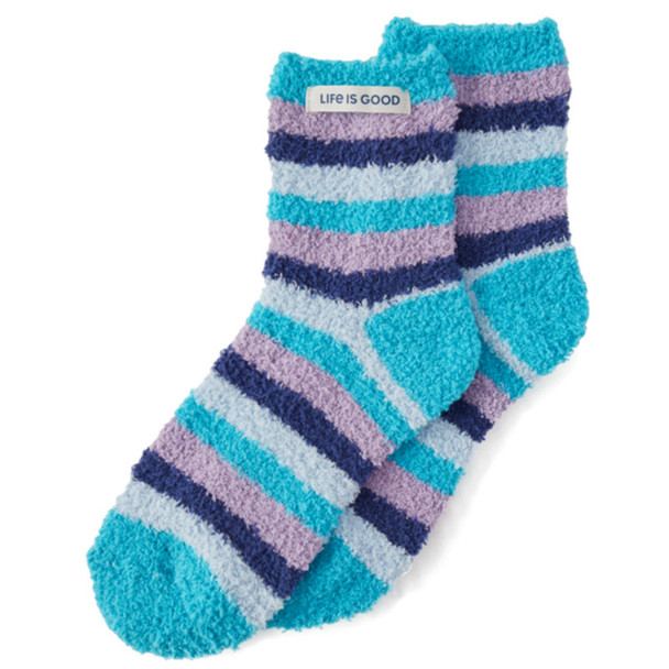 Women's Snuggle Socks - Sleep Stripe