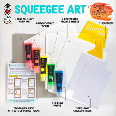 Squeegee Art Kit