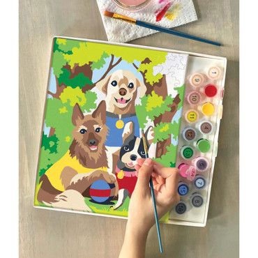 Paint by Numbers - Dogs' Day Out