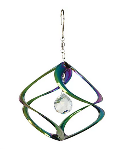 Rainbow Cosmix with Crystal Wind Spinner