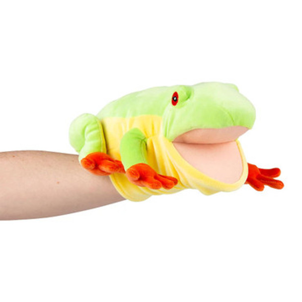 10in Earth Safe Frog Puppet 10in Earth Safe Frog Puppet