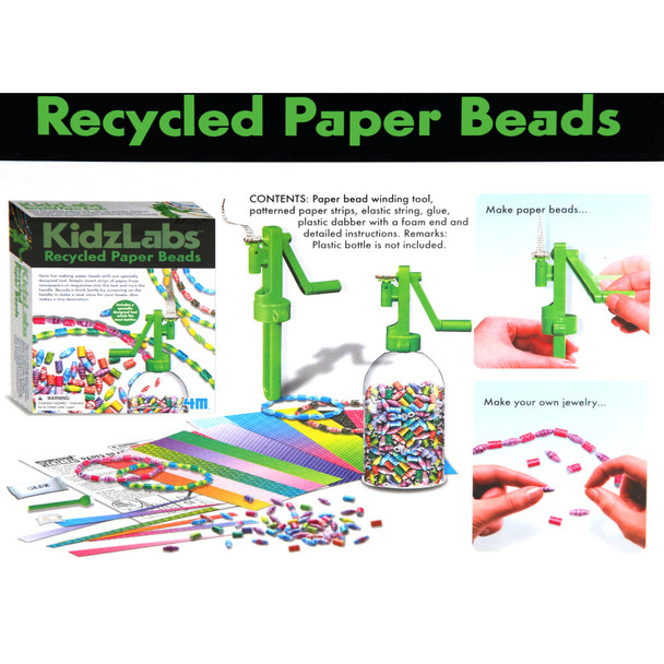 KidzLabs Recycled Paper Beads