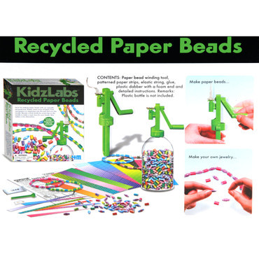 KidzLabs Recycled Paper Beads