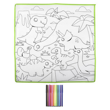 Washable Doodle Mat - Dinosaur