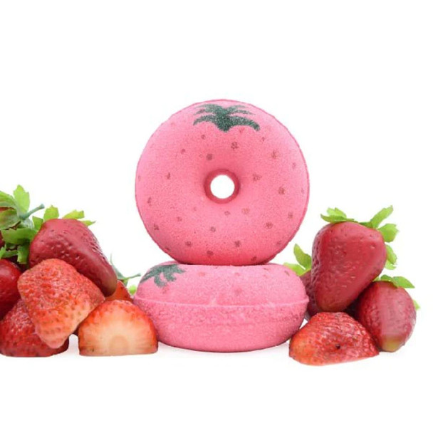 Donut Bath Bomb - Strawberry