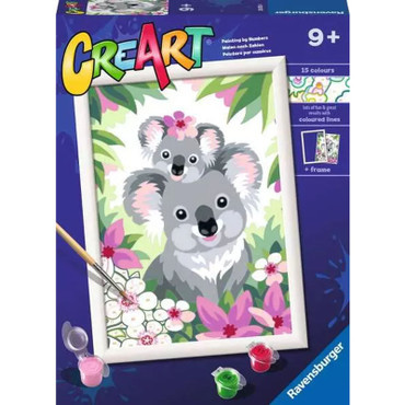 CreArt Paint by Numbers - Koala Cuties