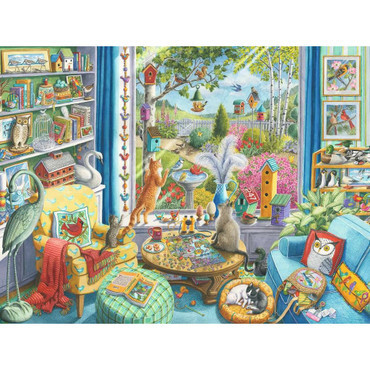 The Bird Watchers 750pc Large Format Puzzle