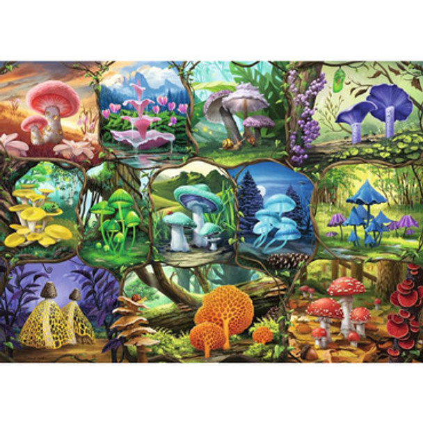 Beautiful Mushrooms 1000pc Puzzle