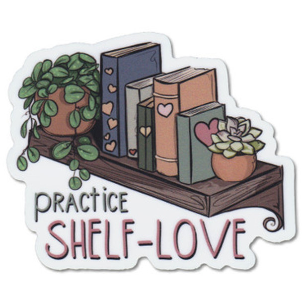 Practice Shelf Love Sticker