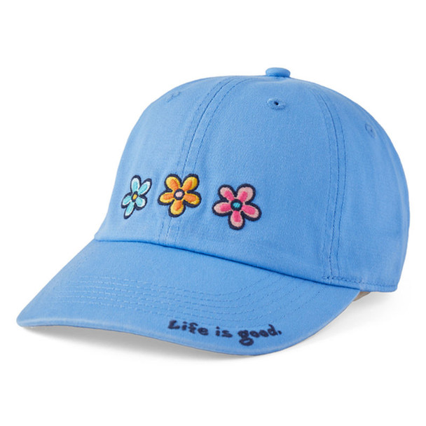 Three Daisies Chill Cap - Cornflower Blue