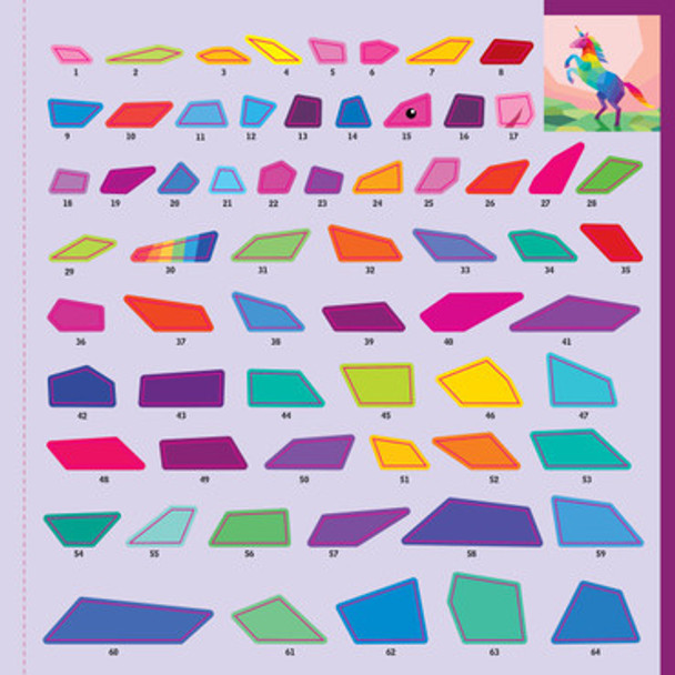 Paint by Sticker Kids - Rainbows Everywhere Paint by Sticker Kids - Rainbows Everywhere