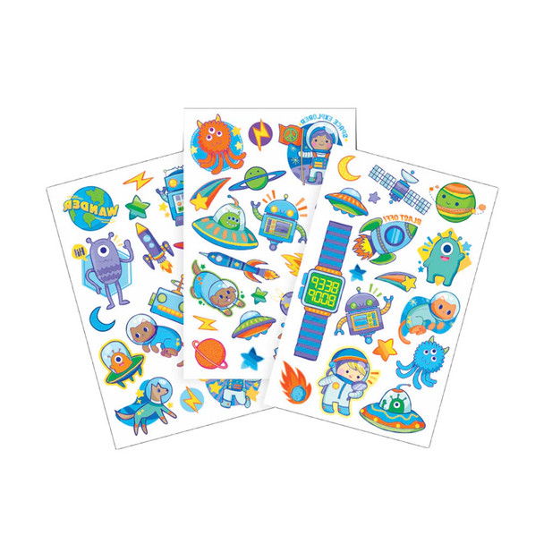 Tattoo-Palooza Temporary Tattoos - Space Explorers