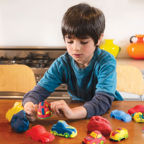 Scented Modeling Dough - City Cars Kit Scented Modeling Dough - City Cars Kit