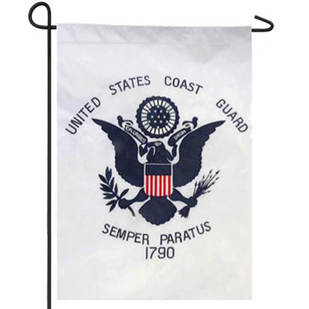 Embroidered Coast Guard Garden Banner Embroidered Coast Guard Garden Banner