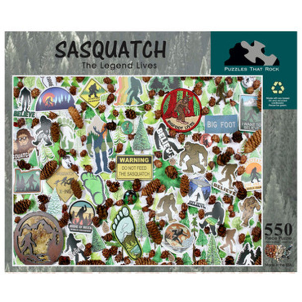 Sasquatch 550pc Puzzle