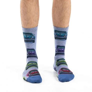 Men's Vintage Bug Active Fit Socks size 8-13