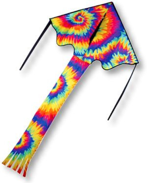 Large Easy Flyer Kite - Tie Dye