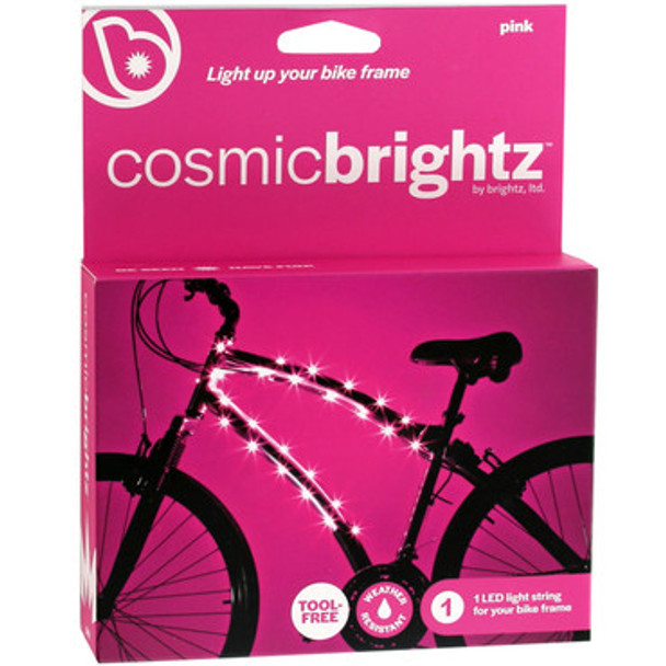 Cosmic Brightz Bike Frame Lights - pink