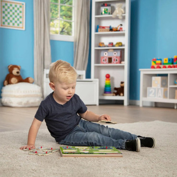 Zoo Animals Sound Puzzle - 8pc Zoo Animals Sound Puzzle - 8pc