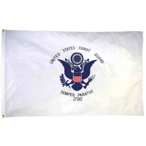 Printed Coast Guard Flag 3 x 5ft