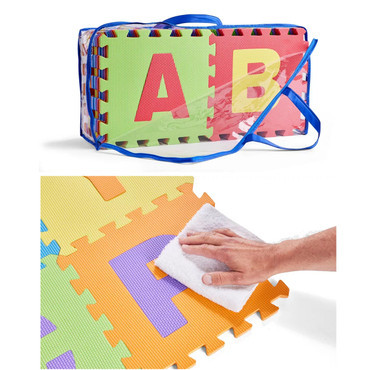 Alphabet and Numbers Puzzle Play Mat
