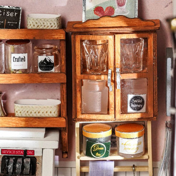 Light Music Bar - Miniature Wooden DIY House Kit Light Music Bar - Miniature Wooden DIY House Kit