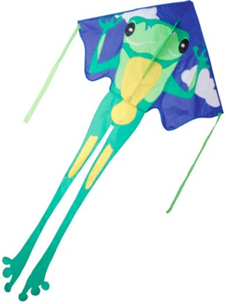 Large Easy Flyer Kite - Green Frog