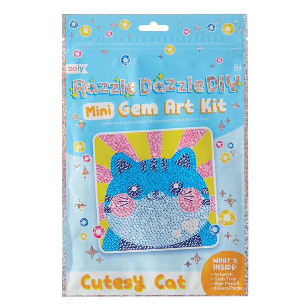 Razzle Dazzle Gem Art Kit - Cutesy Cat