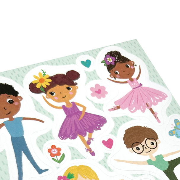 Stickiville Tiny Dancers Sticker Sheet