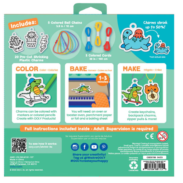 Shrink-Its Art Kit - Fun Friends