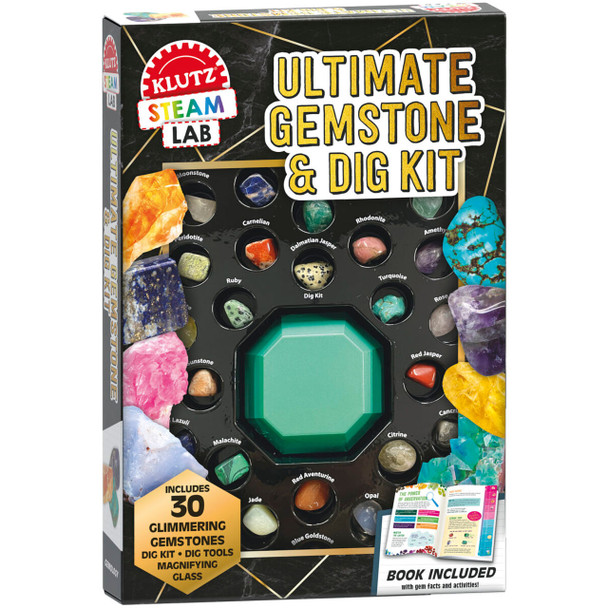 Ultimate Gemstone and Dig Kit - Klutz STEAM Lab