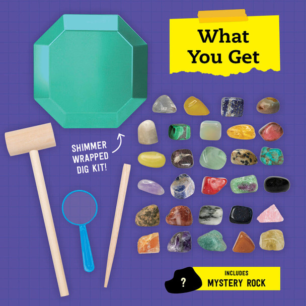 Ultimate Gemstone and Dig Kit - Klutz STEAM Lab