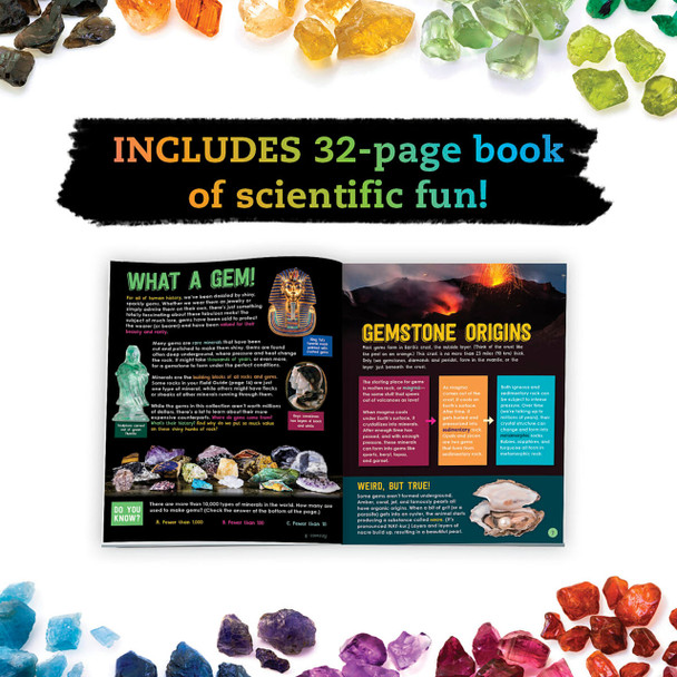 Ultimate Gemstone and Dig Kit - Klutz STEAM Lab