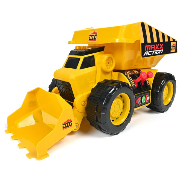 Maxx Action 2 in 1 Dig Rig Dump Truck