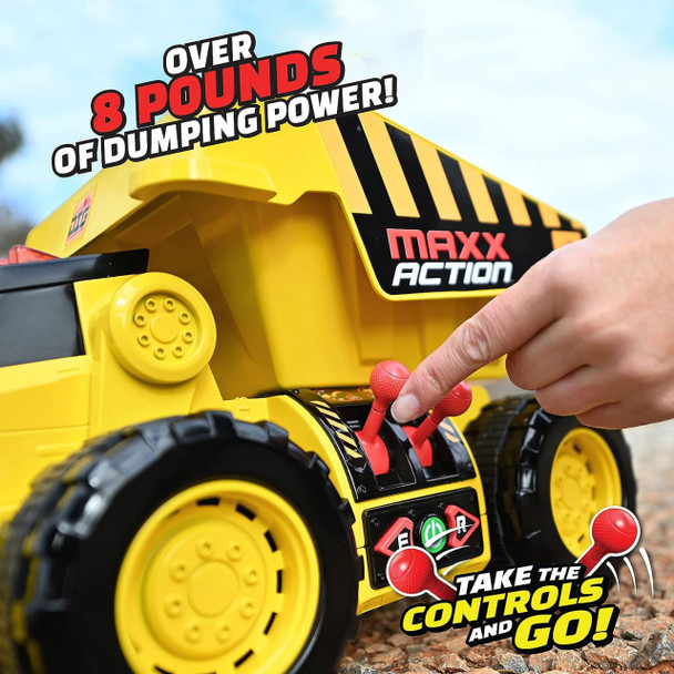 Maxx Action 2 in 1 Dig Rig Dump Truck