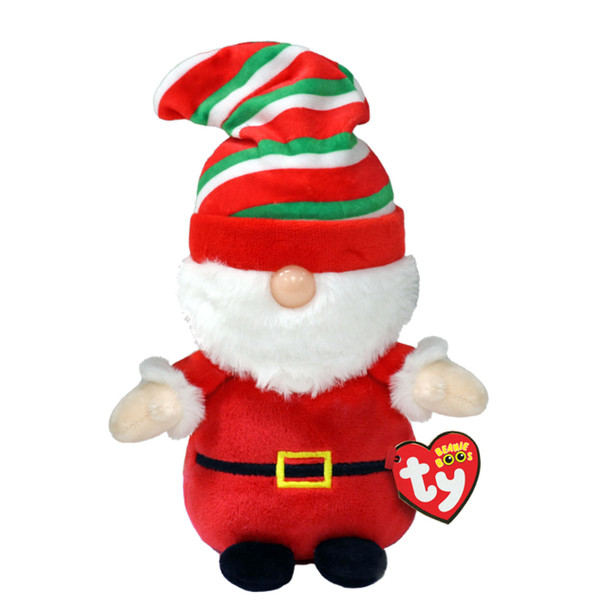 Gnewman Red Gnome Beanie Boos Plush