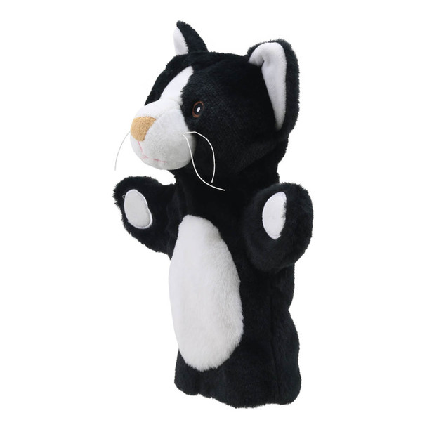 ECO Puppet Buddy - Black and White Cat