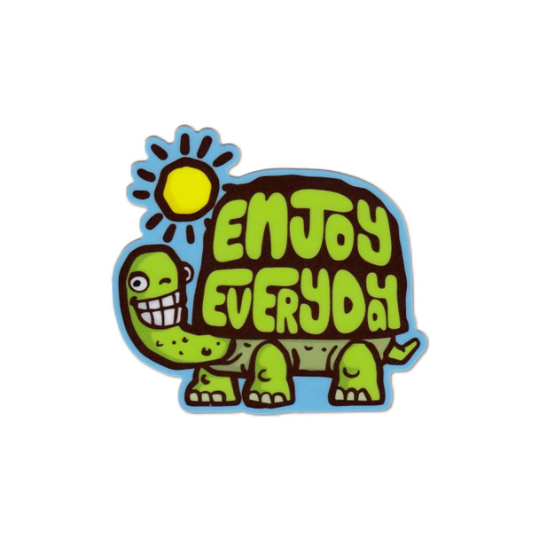 Enjoy Everyday Turtle Sticker