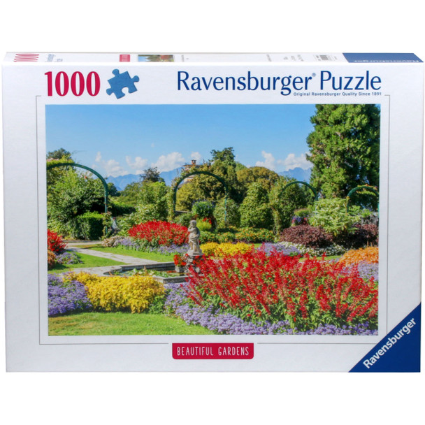 Beautiful Gardens - Park of Villa Pallavicino, Italy 1000pc Puzzle