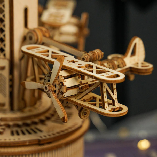 Airplane Control Tower Music Box Kit