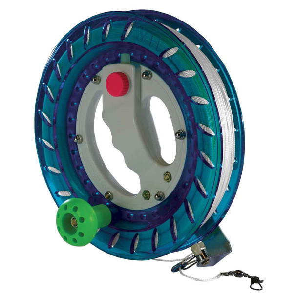 80lb x 800ft 9in Kite Reel Winder - blue