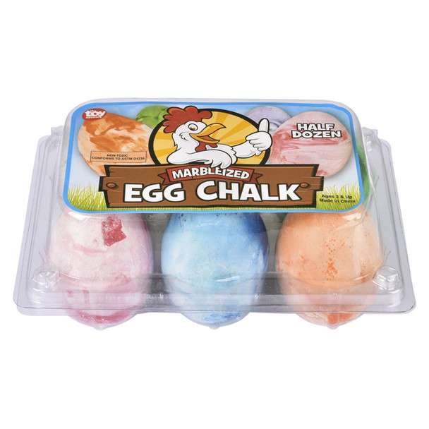 Marbleized Egg Sidewalk Chalk