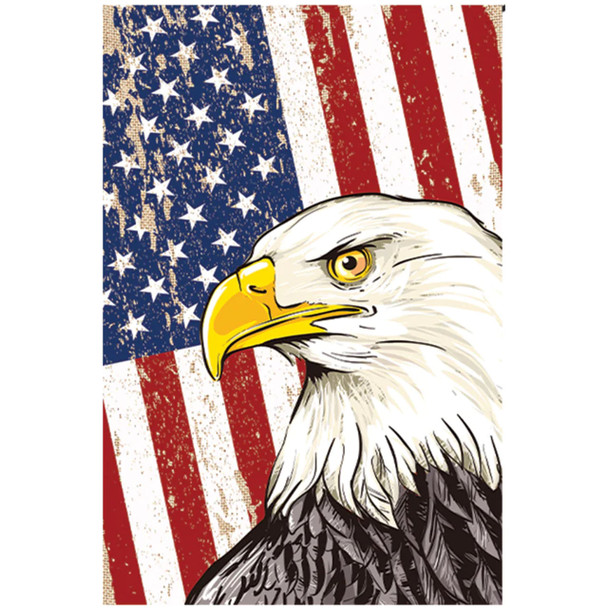 USA Eagle Garden Banner