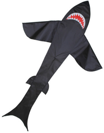 Shark Kite - 7ft - Black