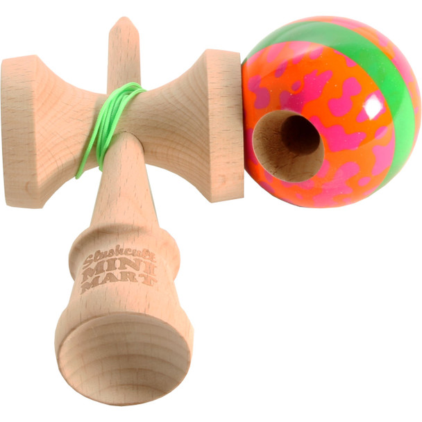 Mini SlushCult Kendama - Green Stripe